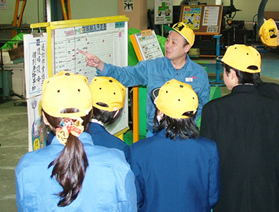 遊具工場見学_工程表