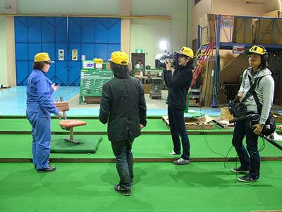 健康遊具_工場内