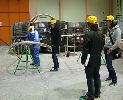 健康遊具_製作風景