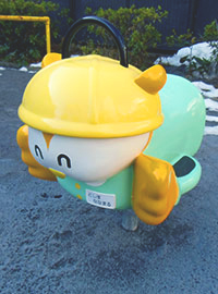 ご当地ゆるキャラリンク遊具_グリーン