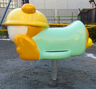 ご当地ゆるキャラリンク遊具_横